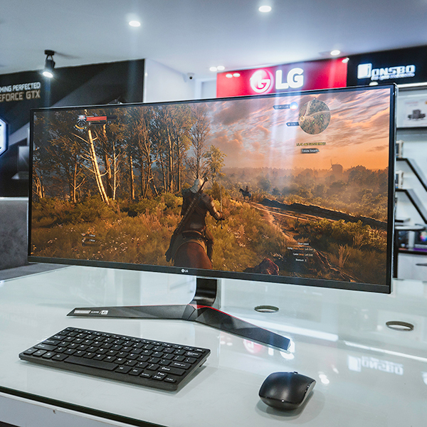 Màn Hình Gaming Cong LG 34GL750-B 34 inch 21:9 Ultragear WFHD (2560 X 1080) 1ms 144Hz IPS G-Sync - Hàng Chính Hãng