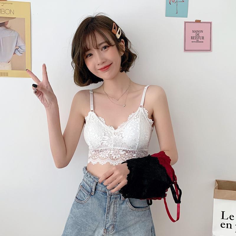 Áo bra REN HOA HAI DÂY có đệm ngực siêu đẹp mềm mịn gợi cảm
