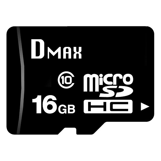 Thẻ Nhớ 16GB Dmax Micro SDHC Class 10 - Hàng Nhập Khẩu + Tặng đầu đọc thẻ 2.0 (mẫu ngẫu nhiên)