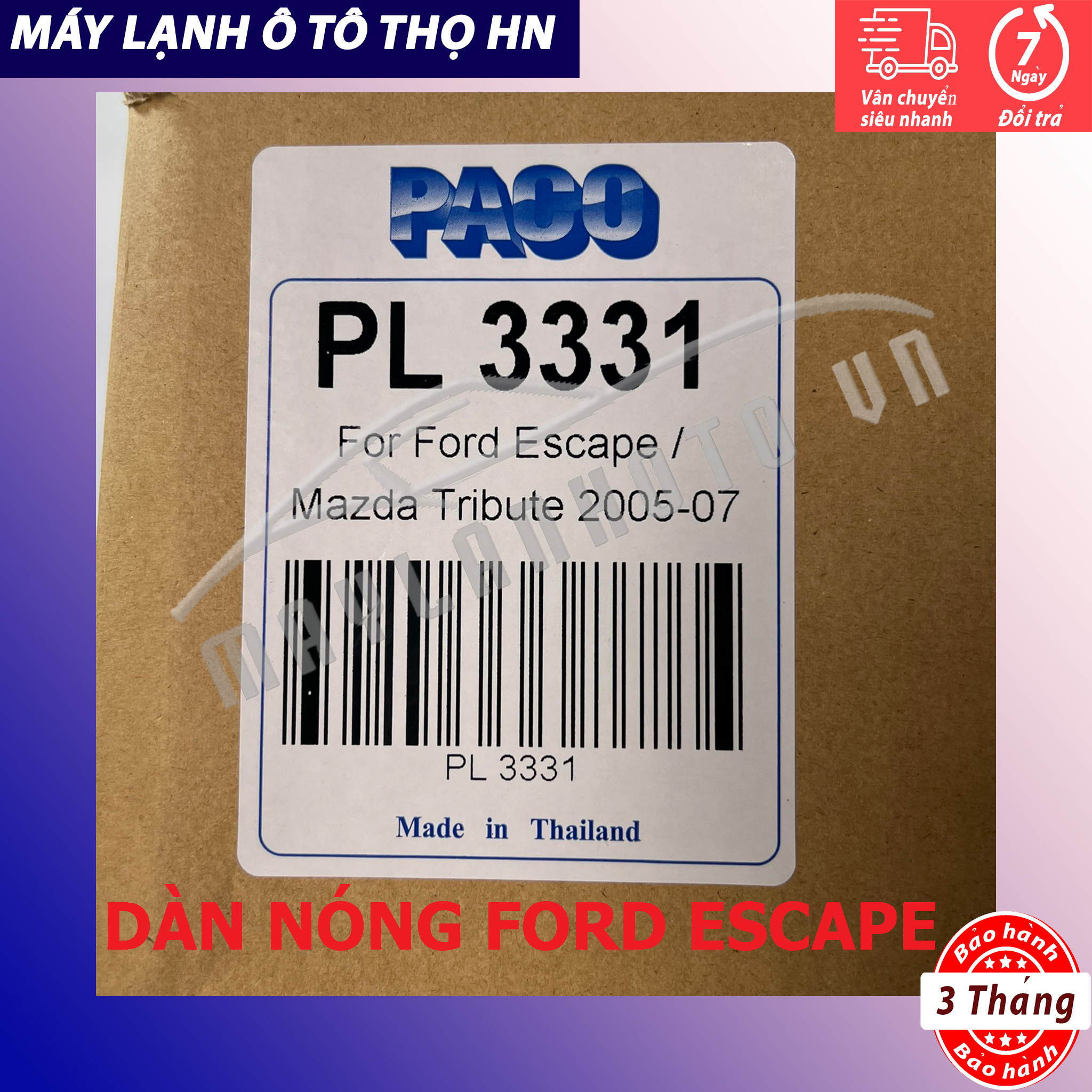 Dàn  nóng Ford Escape 2005 hàng xịn Thái Lan