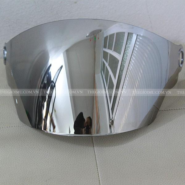 Kính thay thế cho mũ bảo hiểm 3/4 Asia M115 - Asia m168 khói và tráng gương