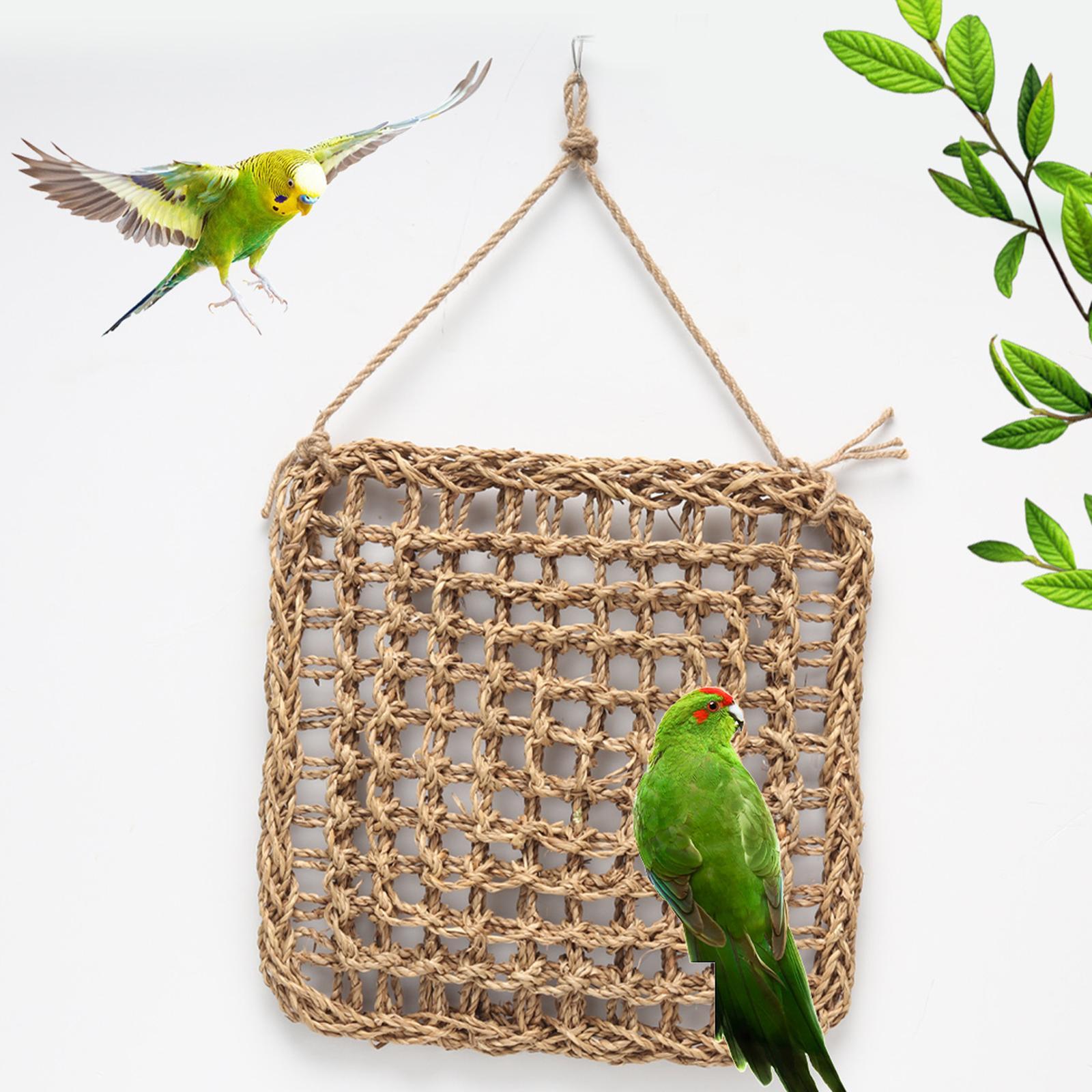 2X Climbing Ladder Hammock Climbing Net for Bird Cage Canaries