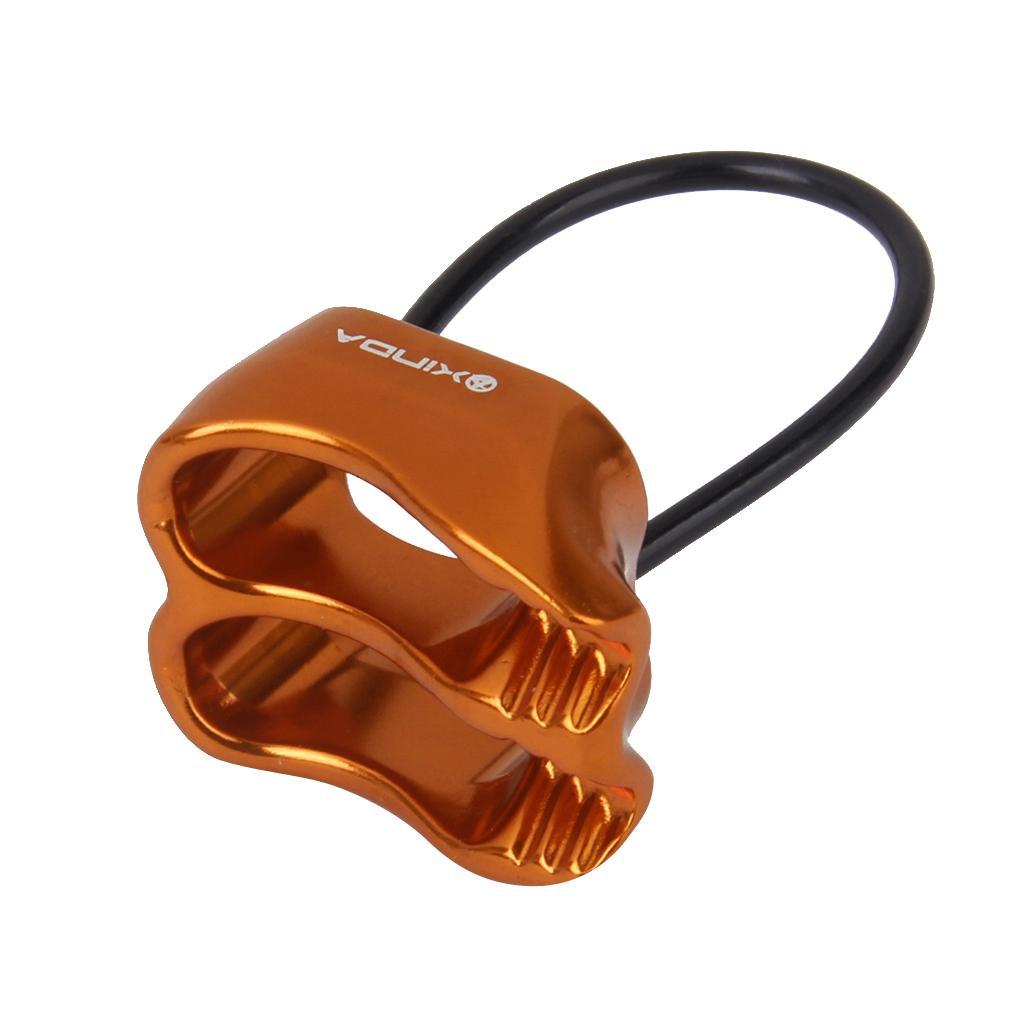 2pcs ATC Belay Rapel Device 25KN + Safety Helmet for Rappelling Rock Climbing Mountaineering Equipment Gear