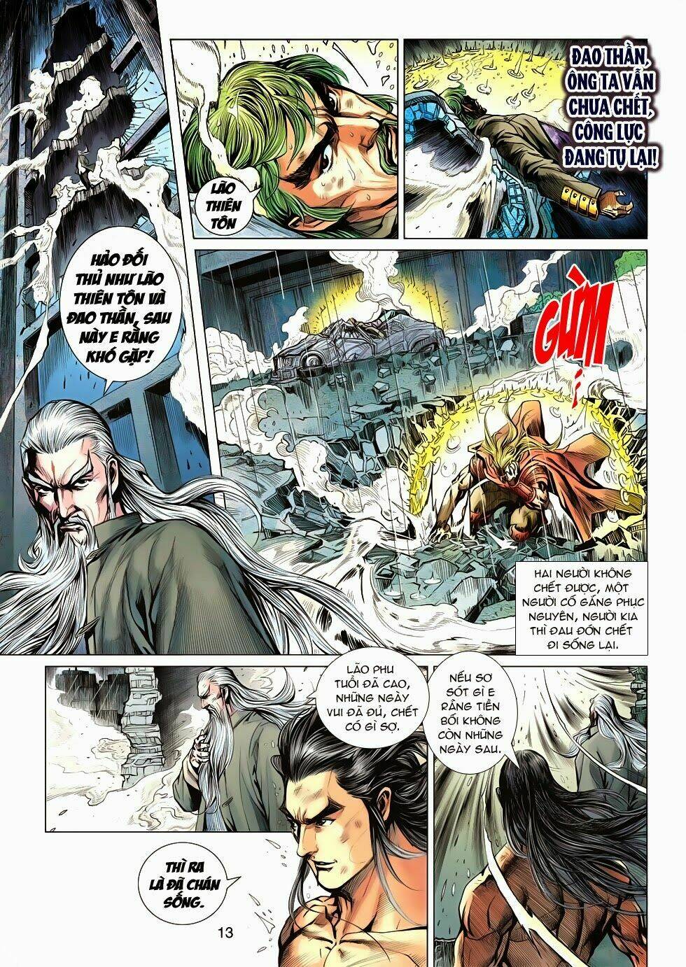 tân tác long hổ môn chapter 608 13