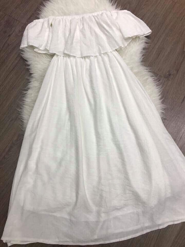 Đầm Maxi Trễ Vai Y Hình