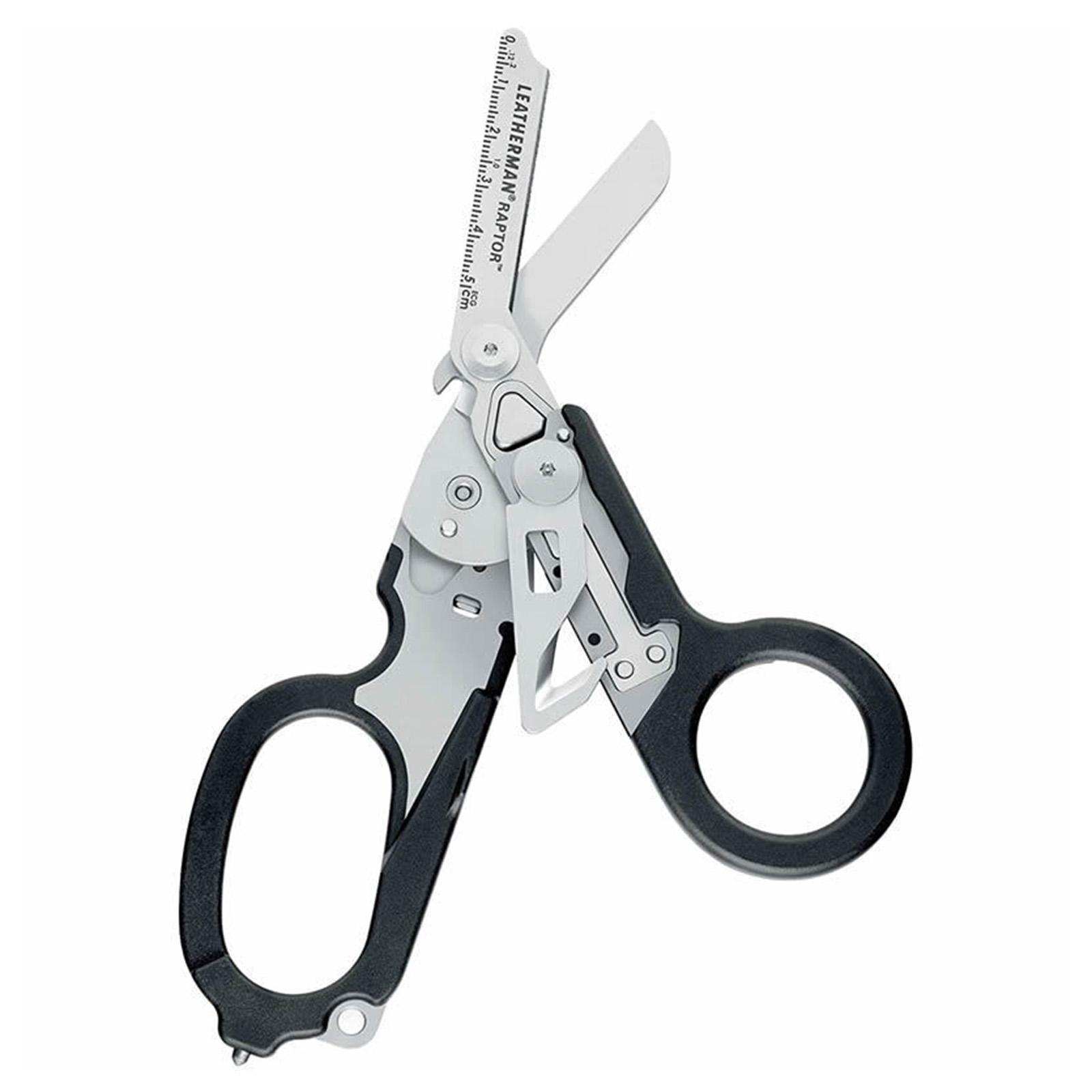 Outdoor Multi Tools Folding Emergency Response Shears Strap Cutter Ring Cutter Ruller Oxygen Tank Wrench Carbide Glass Breaker