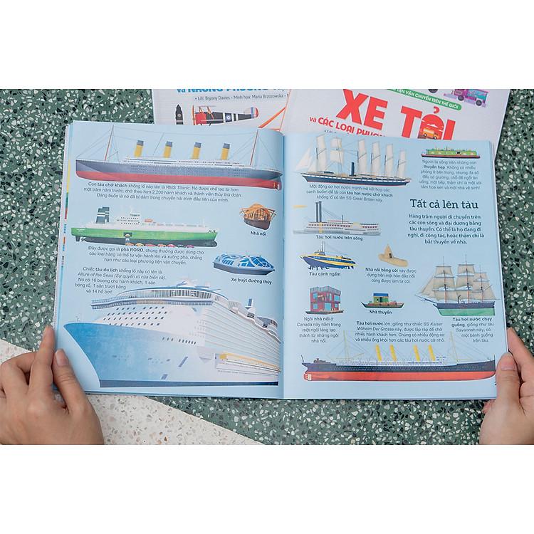 Sách Khám phá các phương tiện vận chuyển trên thế giới