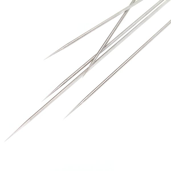 Stainless Steel 5pcs 0.3mm Airbrush Needle & 5pcs 0.2mm Nozzle
