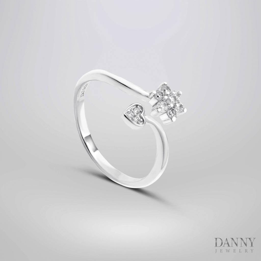 Nhẫn Nữ Danny Jewelry Bạc 925 Xi Rhodium NY148