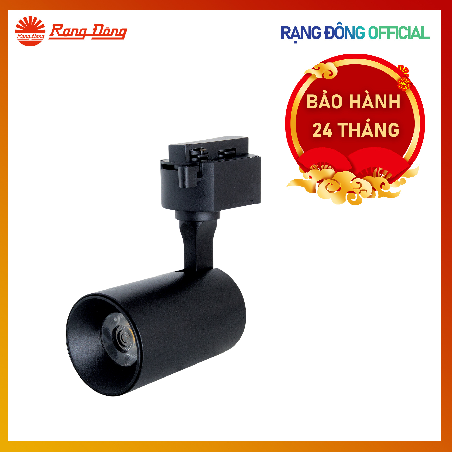 Đèn LED rọi Rạng Đông 12w Model: D TRL04L 12W Màu Đen