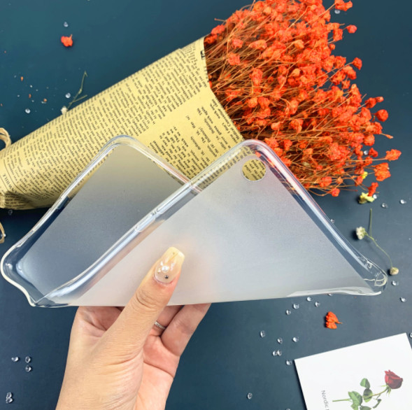 Ốp silicon dẻo cho Xiaomi Mi Pad 4 - Silicon dẻo nhám chống bám vân tay