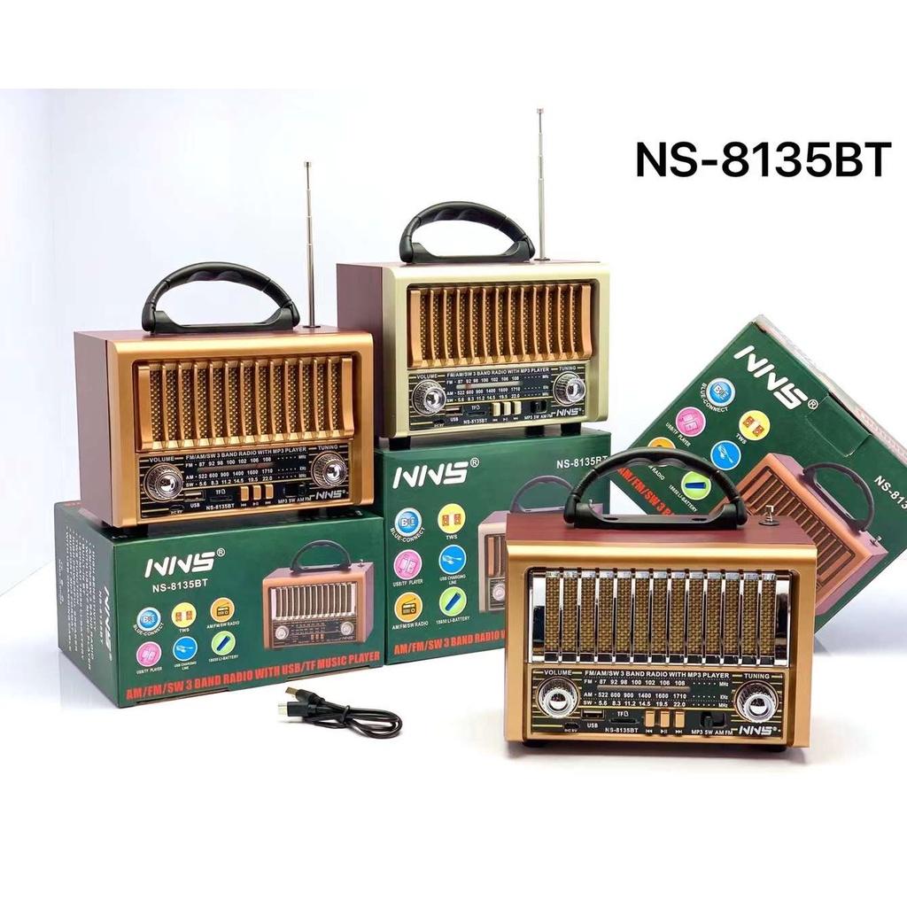 Đài FM Radio Bluetooth/USB/TF NNS NS-8135BT