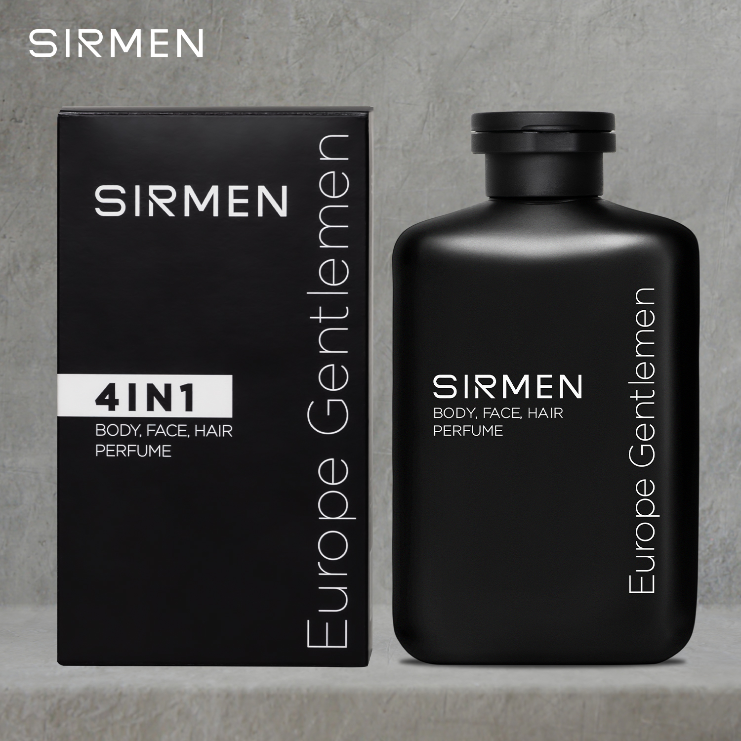 [Combo Monaco Europe] Sữa tắm 350g và Dầu gội 320g nguyên liệu châu Âu SIRMEN Europe Gentlemen cao cấp 100g chiết xuất tự nhiên