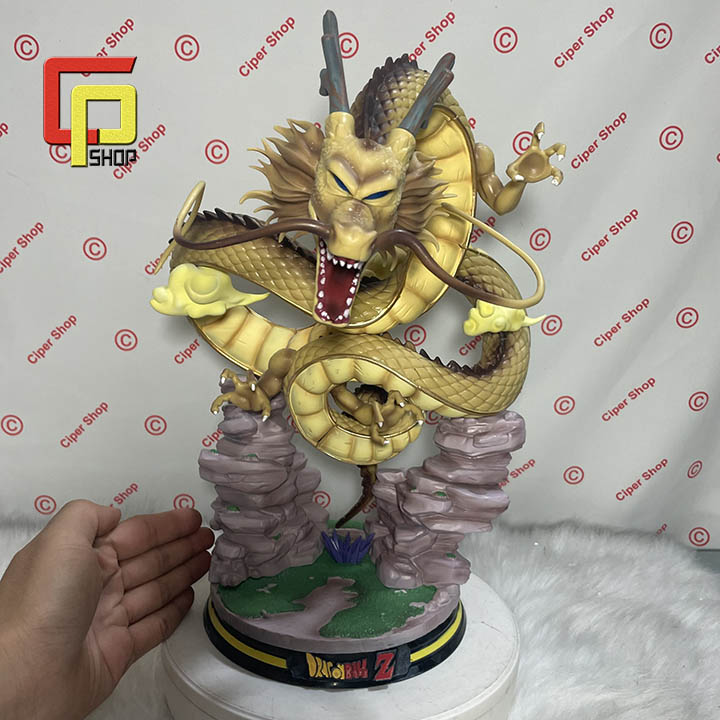 Mô hình rồng thần YY - Màu vàng - Figure Dragon 7 viên ngọc rồng