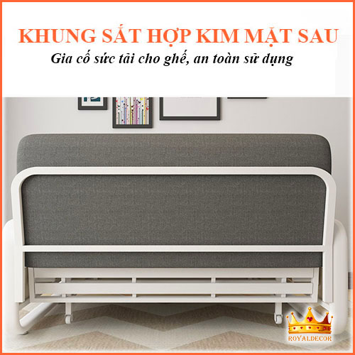 Sofa Giường Gấp Gọn Thông Minh Đa Năng, Sofa Bed Có Ngăn Chứa Đồ Rộng Tiện Lợi