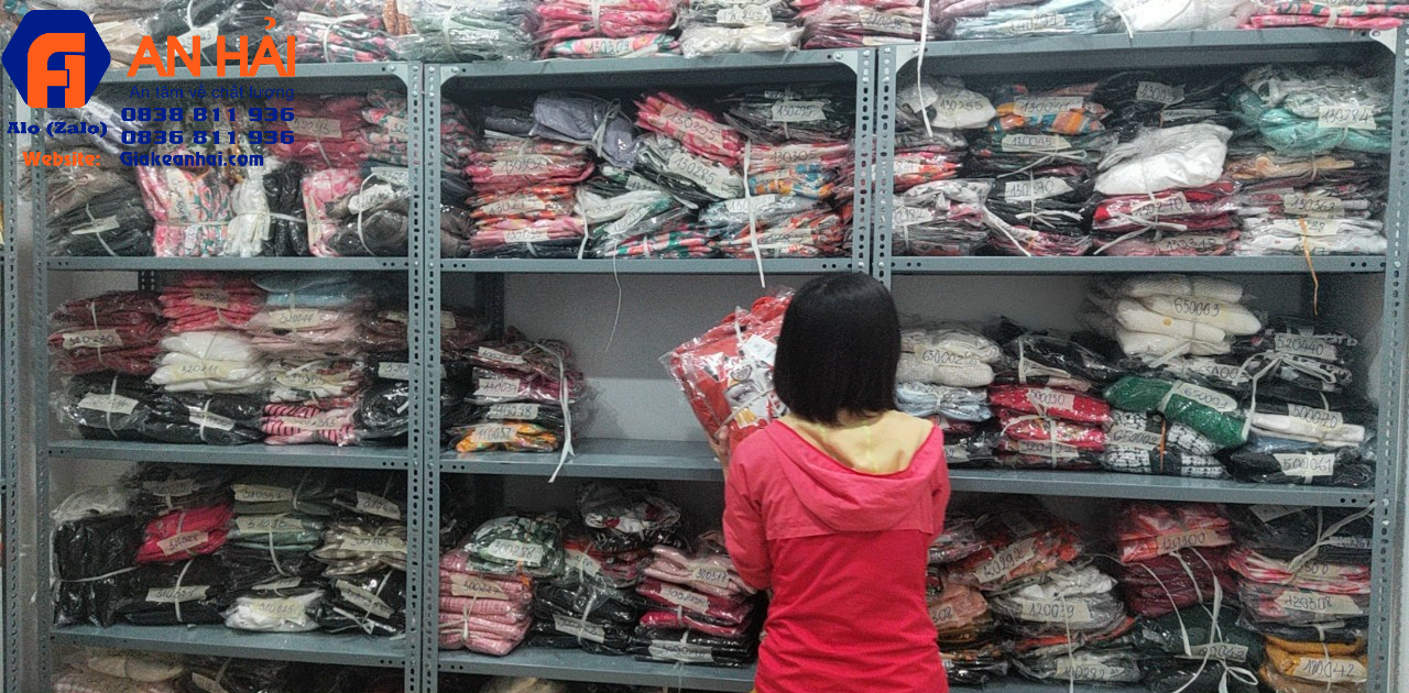 KỆ SẮT V LỖ đa năng - kệ kho hàng Loại dày, chịu tải tốt