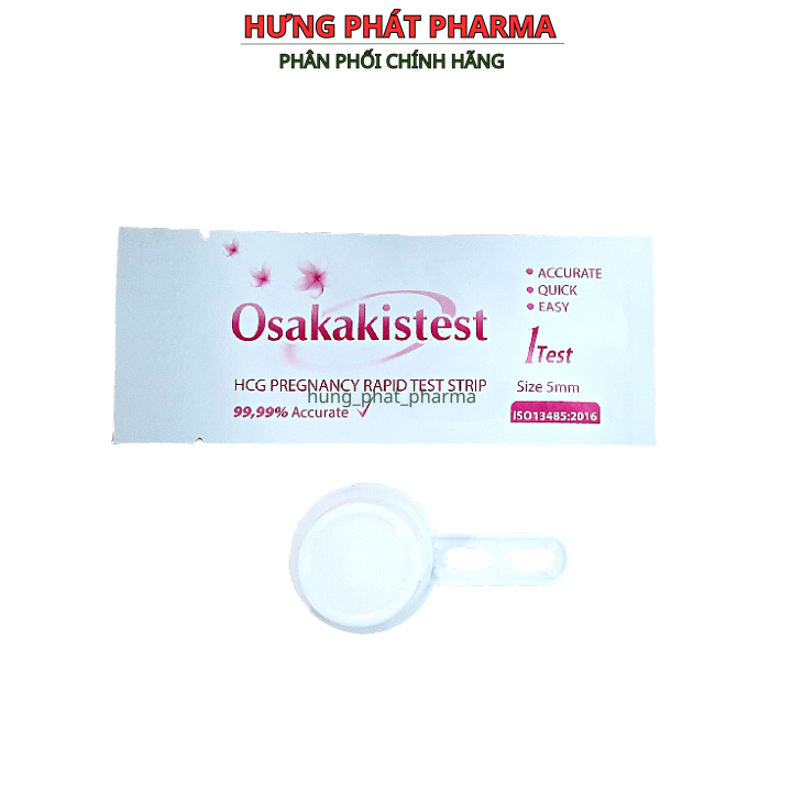 Que Thử Thai chính xác Osakakistest - 1 hộp x 1 que 5mm