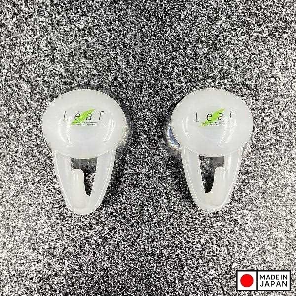 Bộ 02 móc treo có núm hít chân không Leaf - Hàng nội địa Nhật Bản |#Made in Japan|