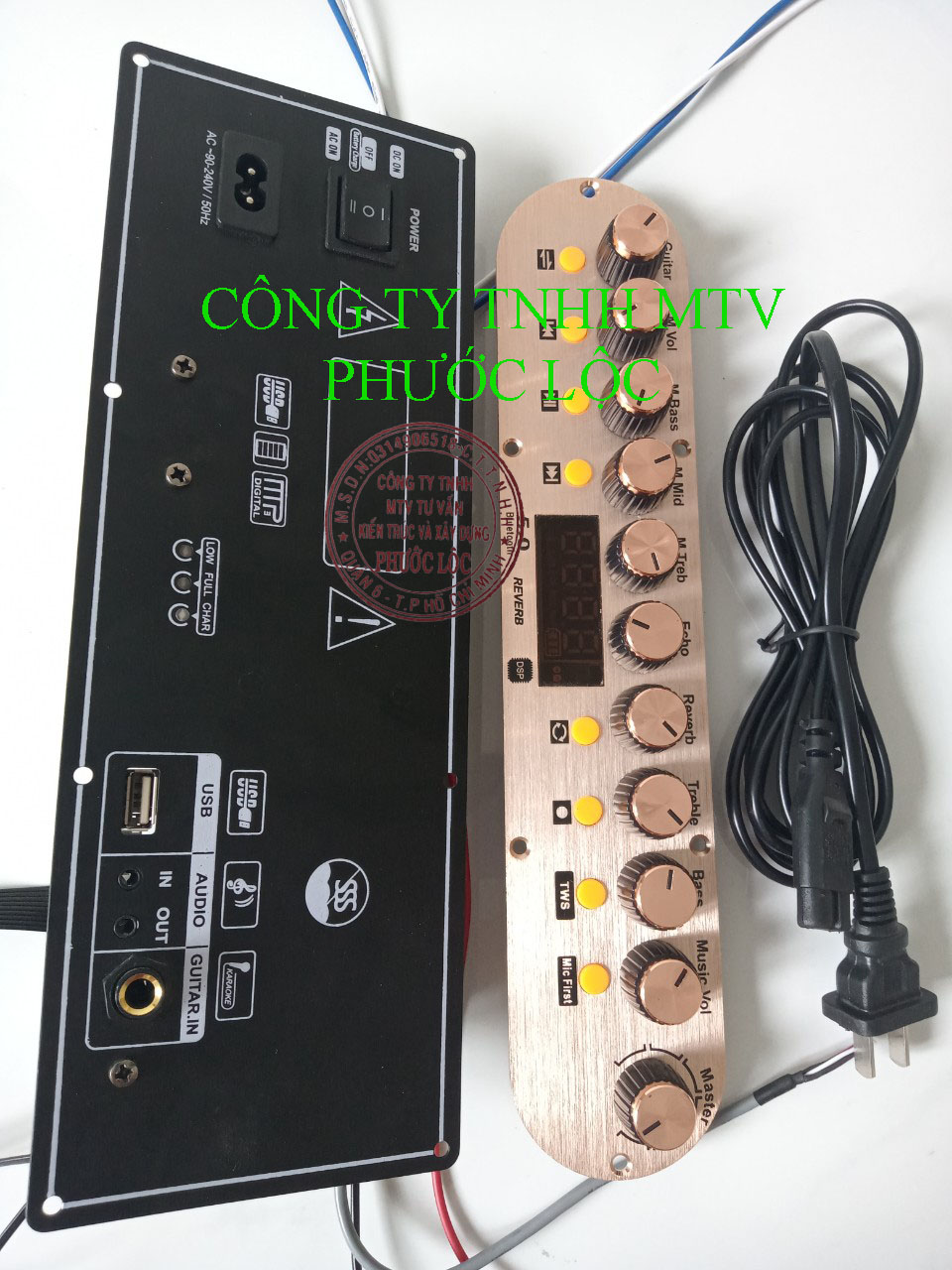 MẠCH XÁCH TAY KARAOKE-2 KÊNH 100W