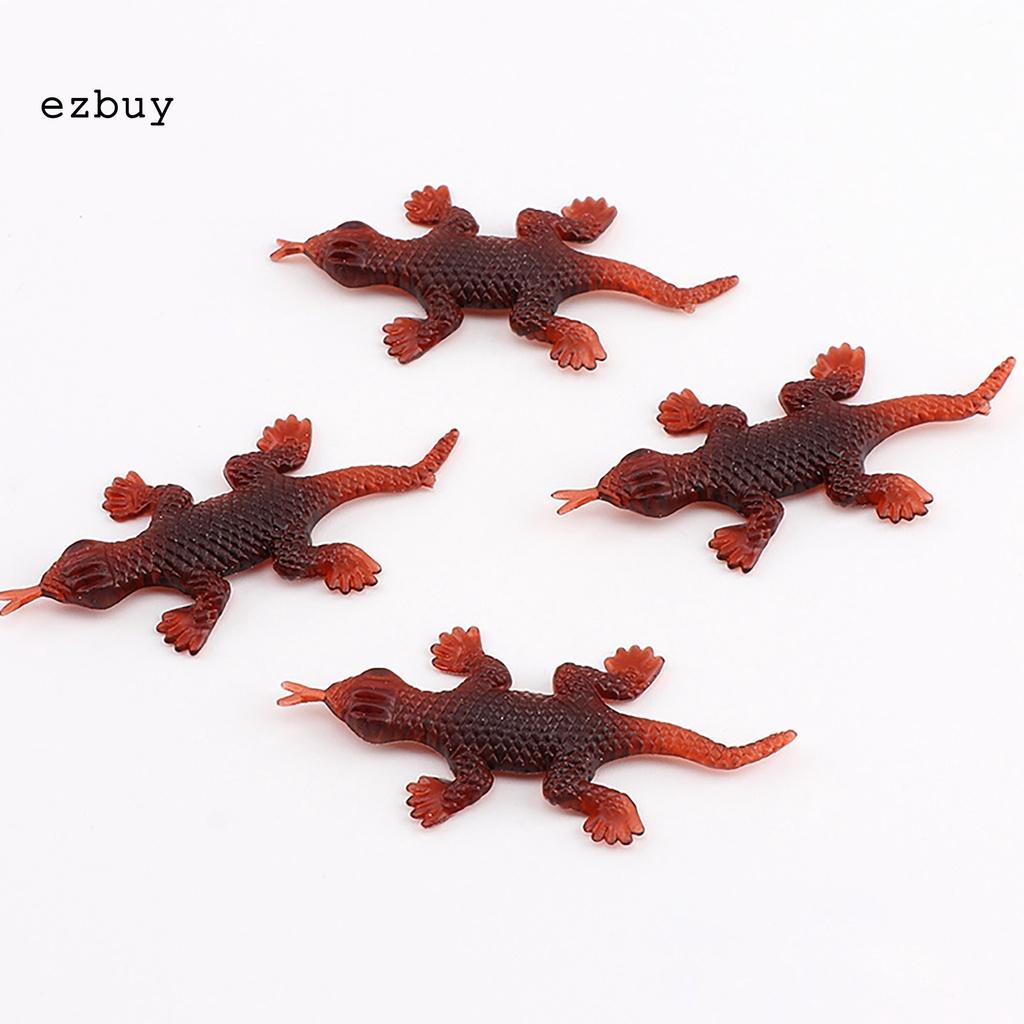 Plastic Gecko Toy Gecko Trick Insect Toy Colorful for Entertainment