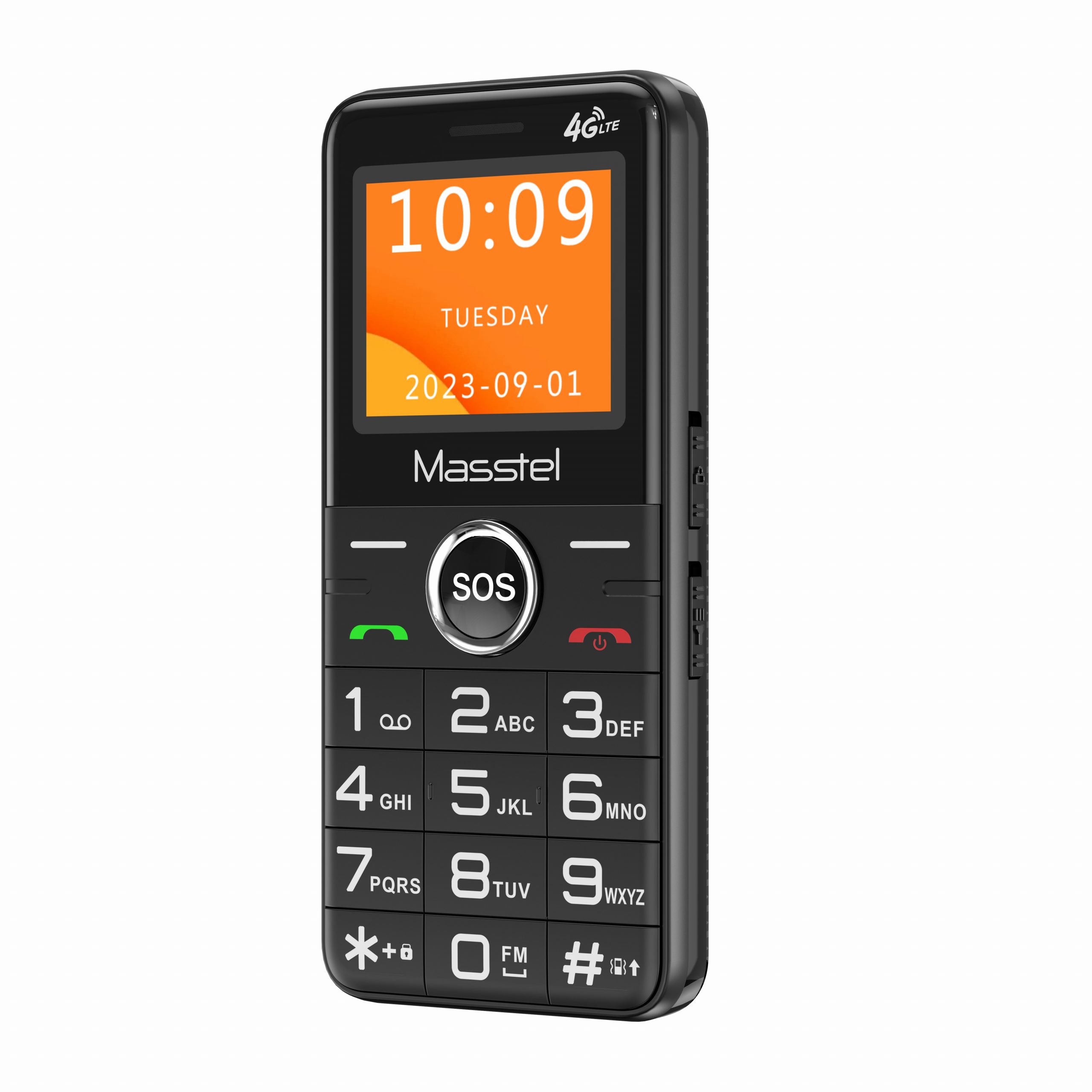 Điện thoại Masstel Fami 8 4G(LTE) Gọi HD call , Bàn phím chữ số lớn,Loa to - Hàng chính hãng