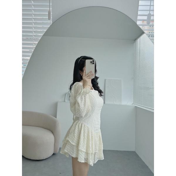 Đầm yếm cột dây xoè Wabisabi N3004