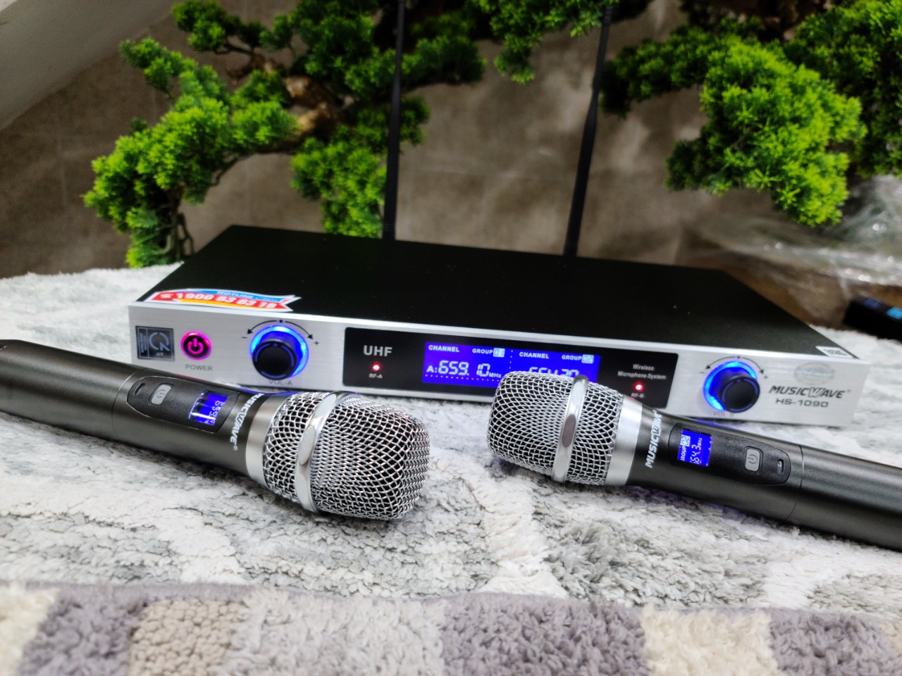 Micro Karaoke Không Dây Musicwave HS-1090 NEW 2019 _CHÍNH HÃNG