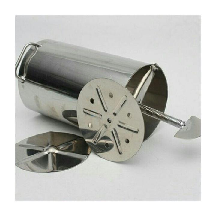 Khuôn Làm Giò Chả, Chả Bò Inox Cao Cấp - Loại 1 KG-2KG