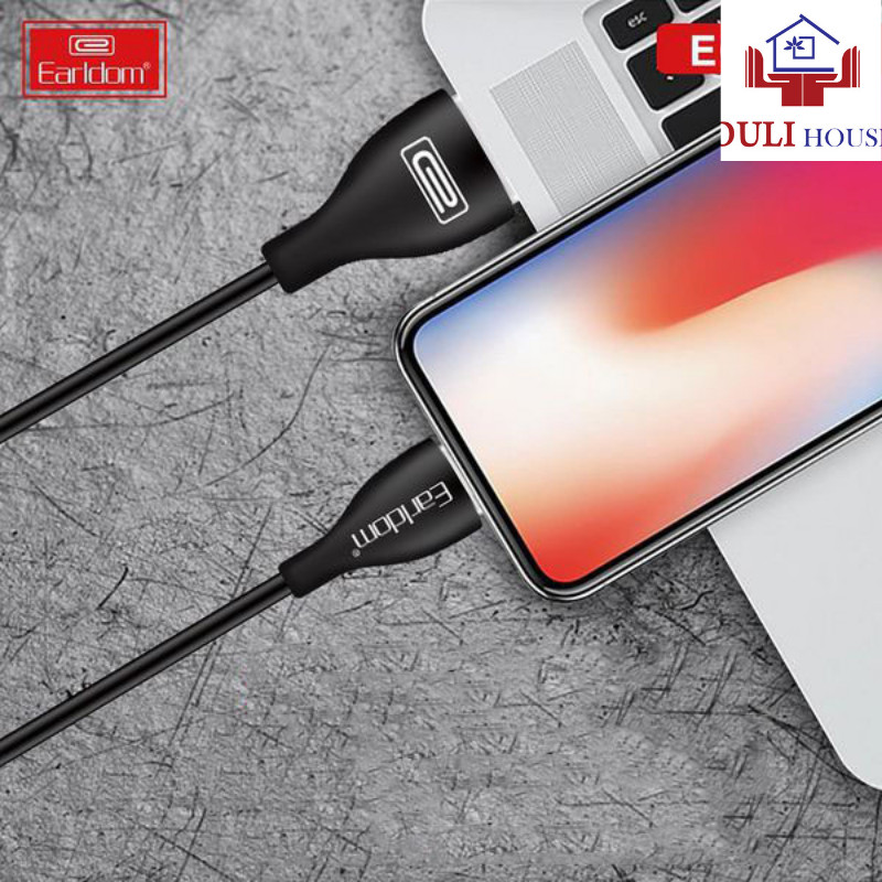 Cáp sạc nhanh Earldom 1M Micro Usb dành cho Samsung Xiaomi Oppo Vivo - Hàng CHính Hãng