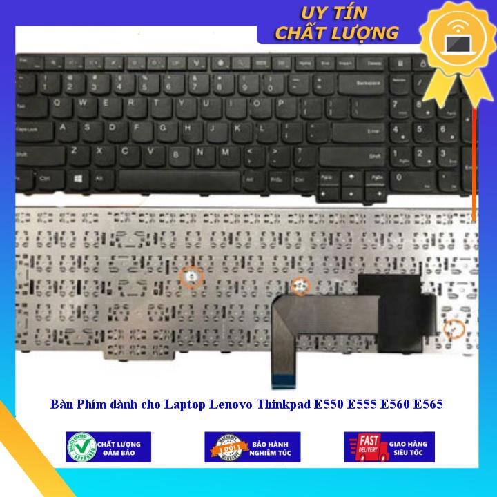 Bàn Phím dùng cho Laptop Lenovo Thinkpad E550 E555 E560 E565 - Hàng Nhập Khẩu New Seal