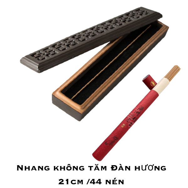Hộp đựng Nhang Không Tăm Sứ Đức Hoá+Tặng kèm 2 Miếng Lót