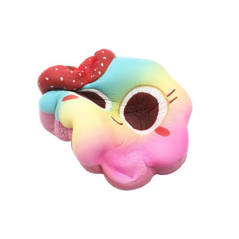 Squishy Bánh Dâu Galaxy Siêu Chậm Tăng