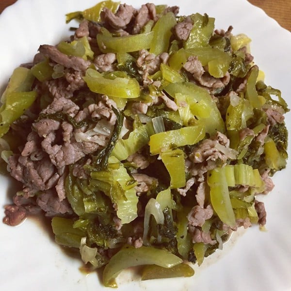 Thịt Bò Xào Cải Chua