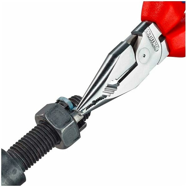 Kìm Đa Năng Mũi Thon Needle-Nose Combination Knipex 08 25 185 Lưỡi Cắt 61HRC