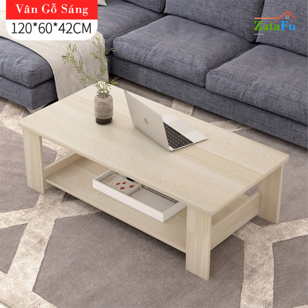 Bàn Trà Sofa Gỗ 2 Tầng BSF-03