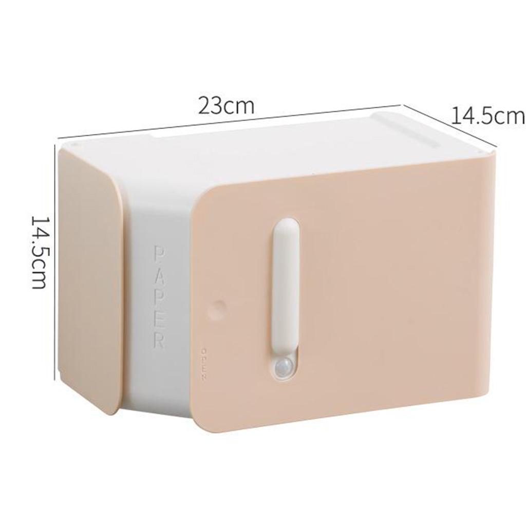 Wall-Mount Toilet Paper Holder Towel Holder Bathroom Dispenser USB Charging.