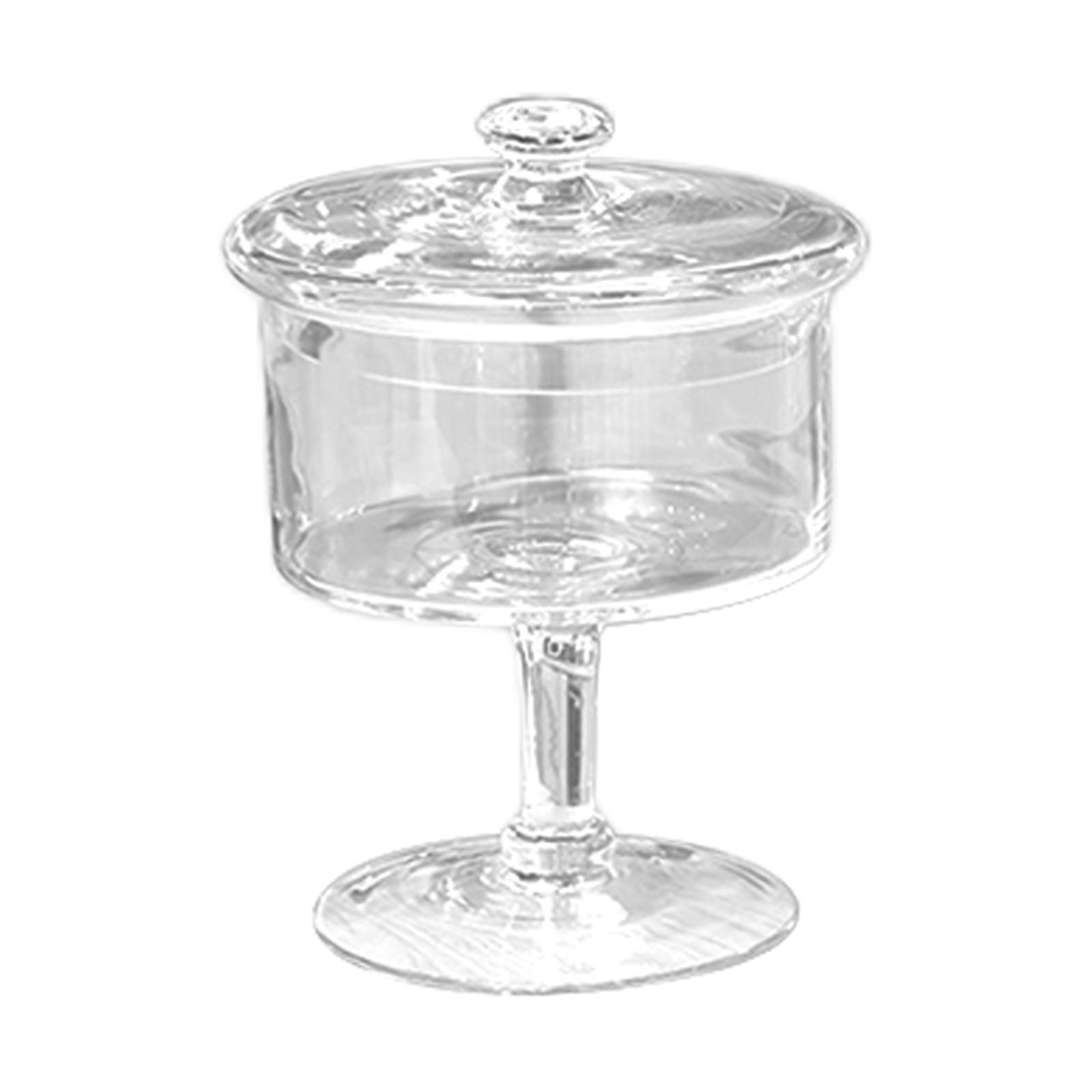 Glass Cake Tray Cake Holder Cupcake tand for Celebration Home Decoration S