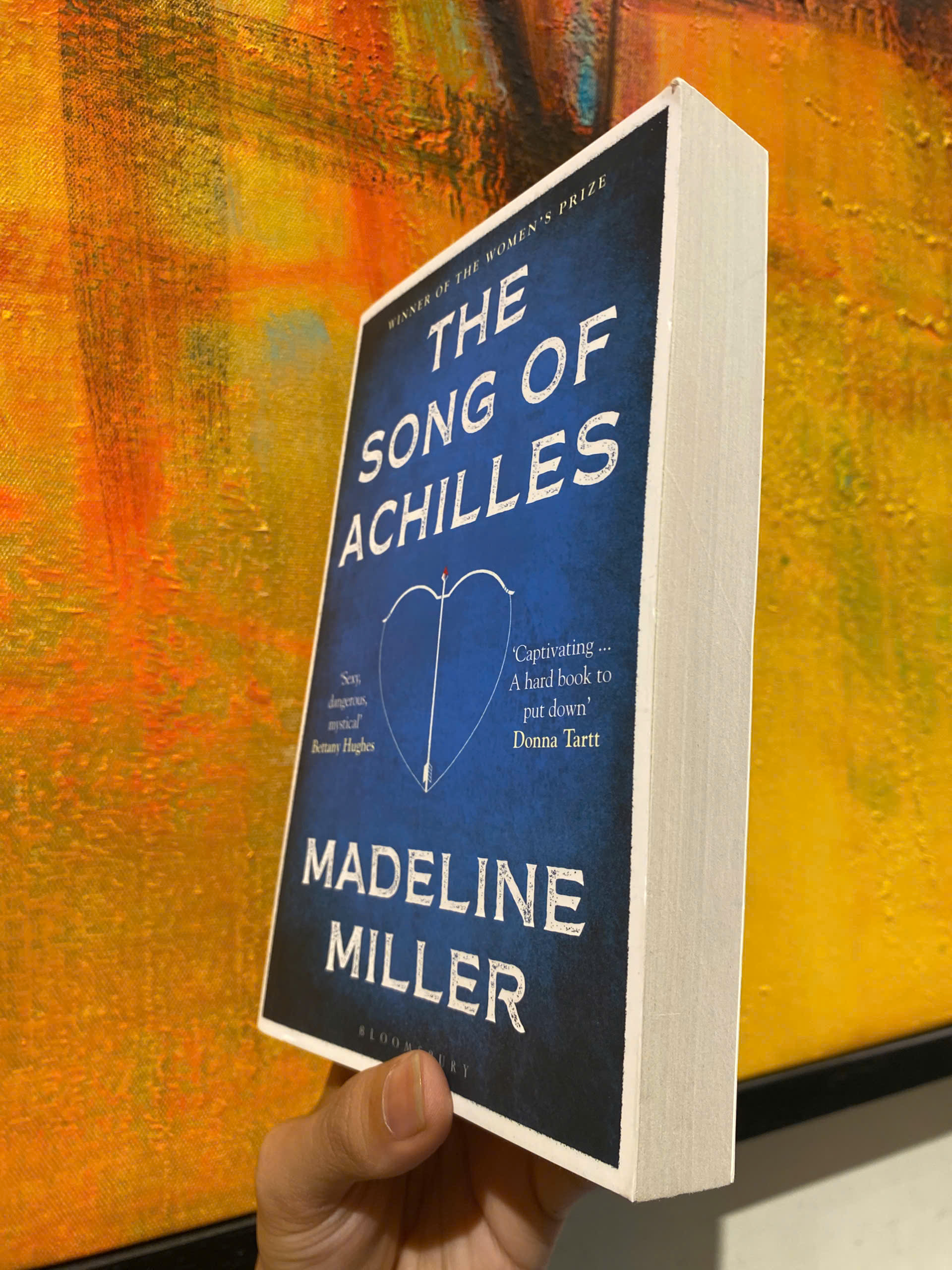 Sách - The Song of Achilles by Madeline Miller / Historical Fiction /  Greek Mythology / English Fantasy Fiction - Sách Ngoại văn Nhập khẩu