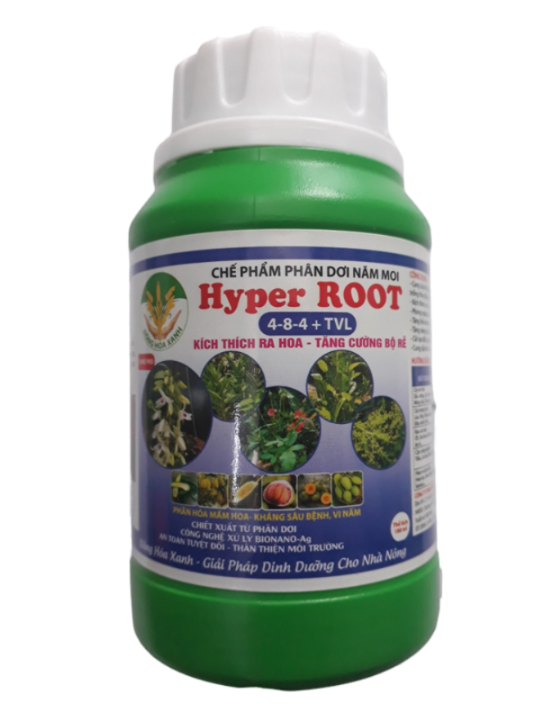 Phân Dơi Hyper ROOT siêu Kích Rễ - Bung đọt - Kháng sâu bệnh Chai 180ml