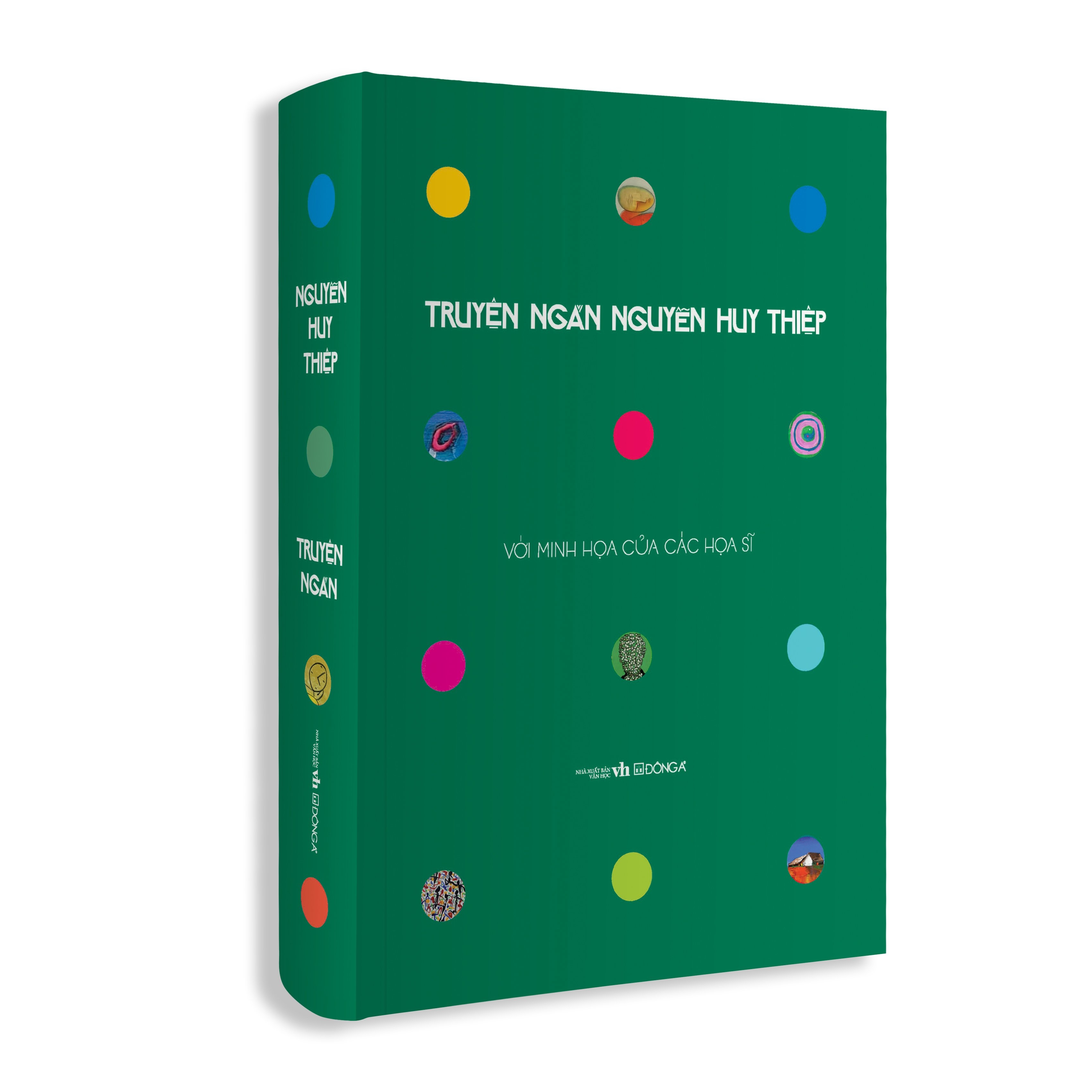 Truyện Ngắn Nguyễn Huy Thiệp (Bìa Cứng) - Ấn Bản Kỷ Niệm 70 Năm Ngày Sinh Tác Giả - Với Minh Họa Của Các Họa Sĩ - Mẫu Bìa Màu Xanh