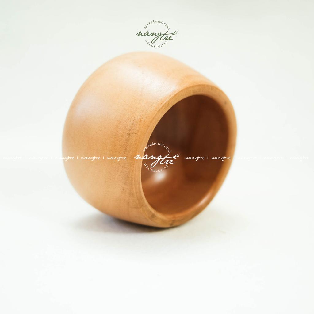 Chén gỗ trang trí đồ ăn, bát gỗ decor - Decorative wooden bowls