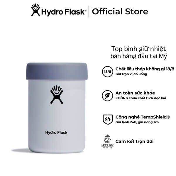 Cốc giữ nhiệt Hydro Flask 12 Oz Cooler Cup - Giữ lạnh 24 giờ, giữ nóng 12 giờ, hàng chính hãng(Season 2024)