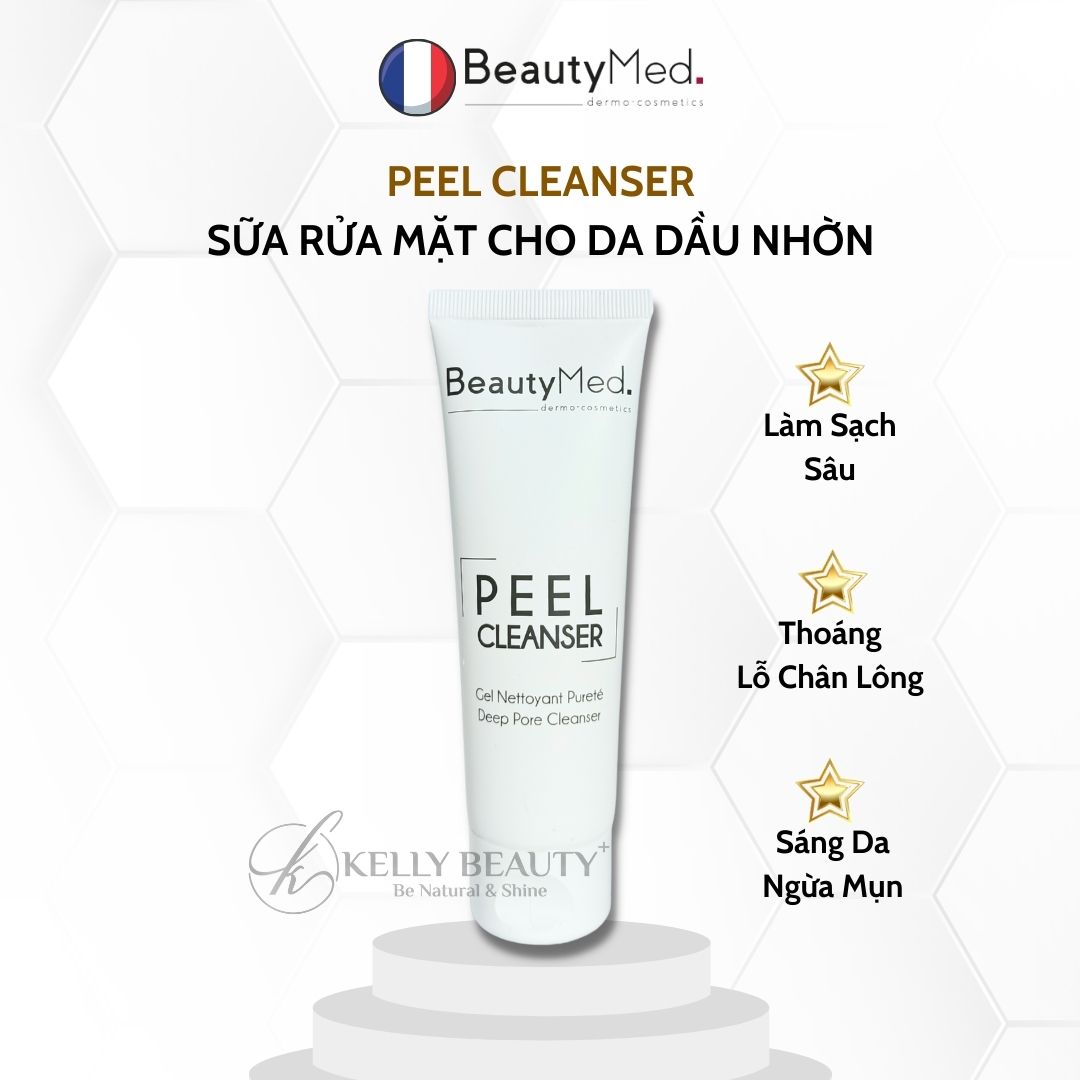 Sữa Rửa Mặt Cho Da Dầu BeautyMed Peel Cleanser | Kelly Beauty
