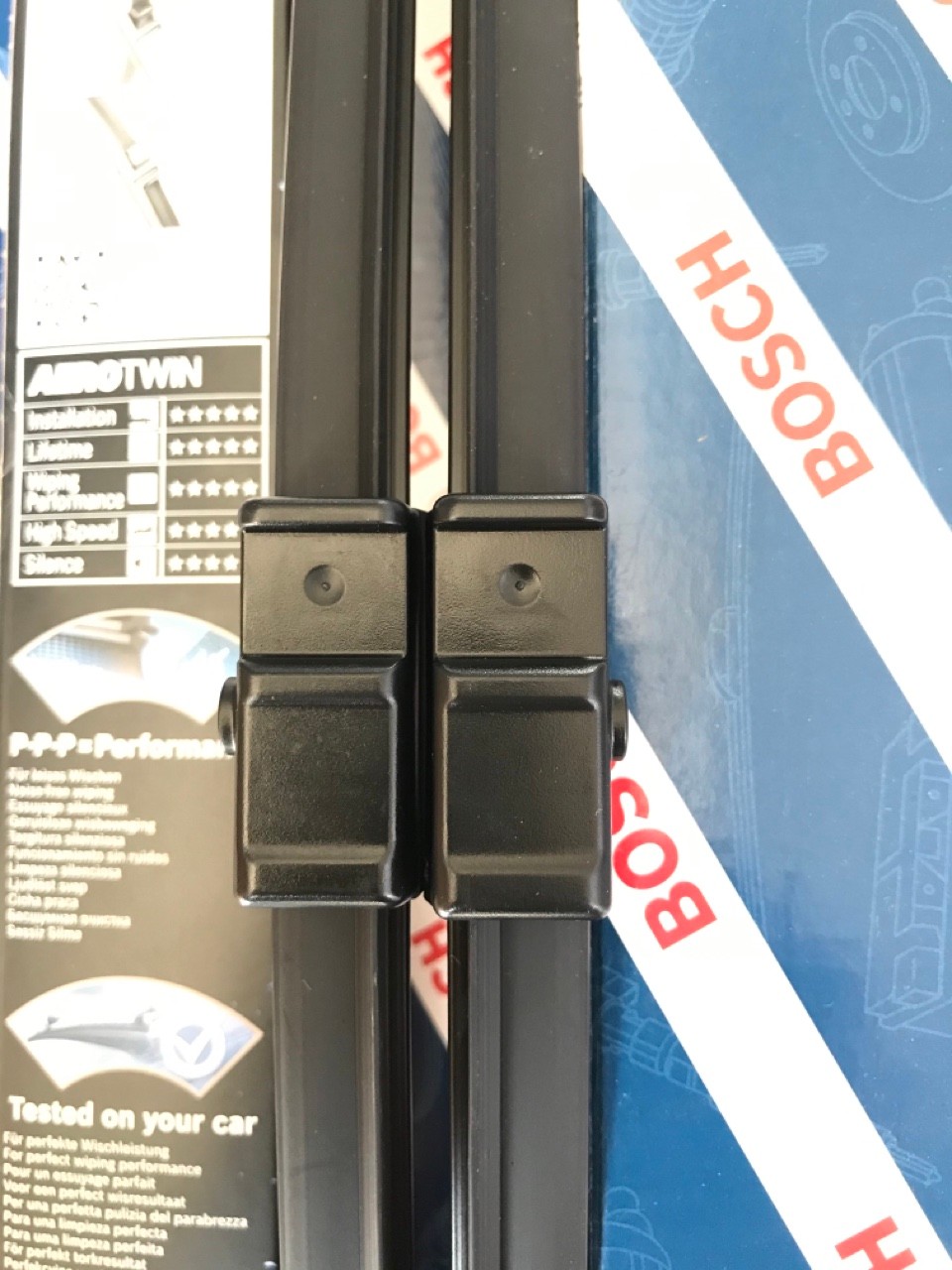 BỘ GẠT MƯA BOSCH AEROTWIN EURO SET MERCEDES E200 E240 E280 - 26X26