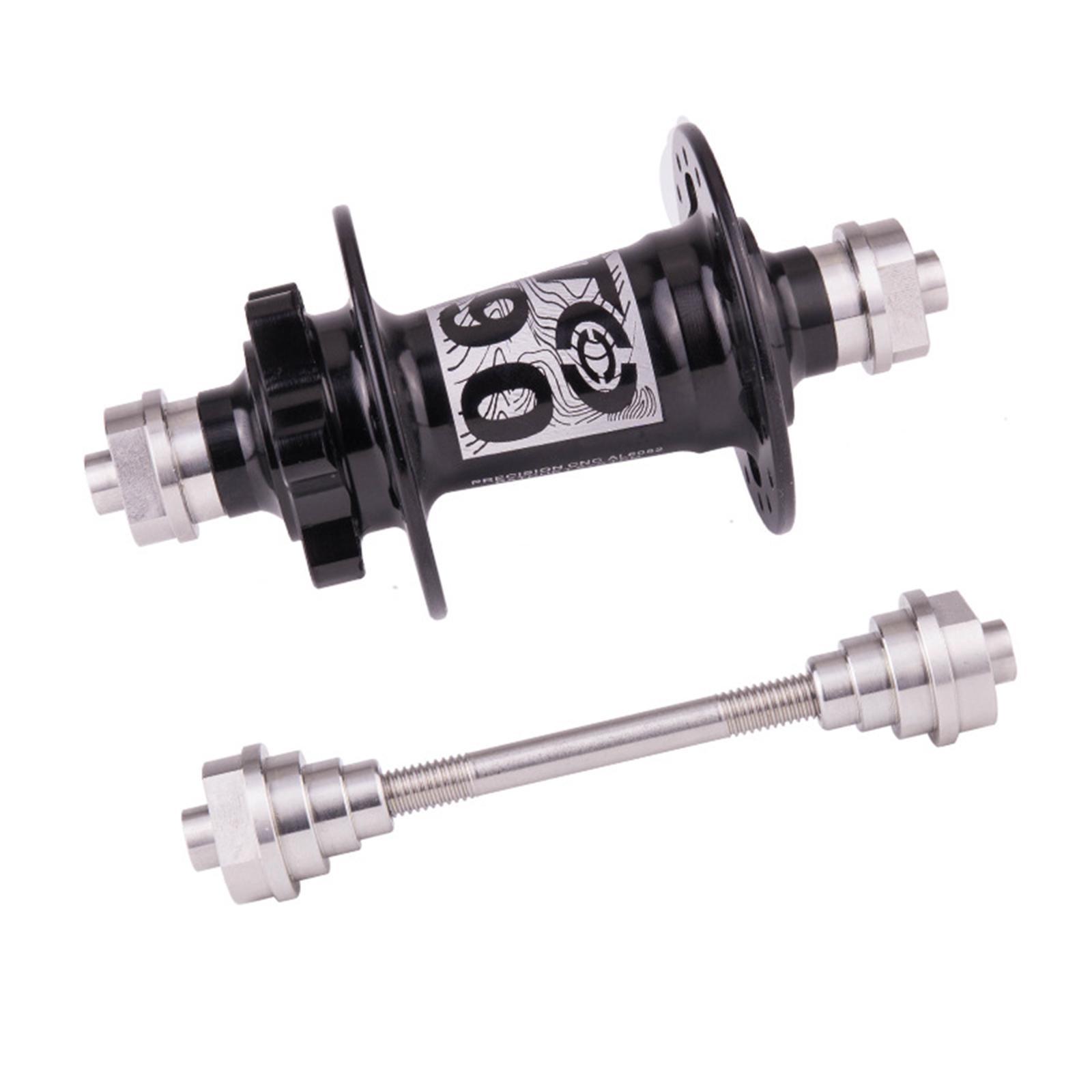 2x  l Truing Stand Thru Axle-Adapter, Alloy  Hub Repair Tool Truing Stand Platform Pass-Through Pin Adapter, Work with 12/15/20 Mm