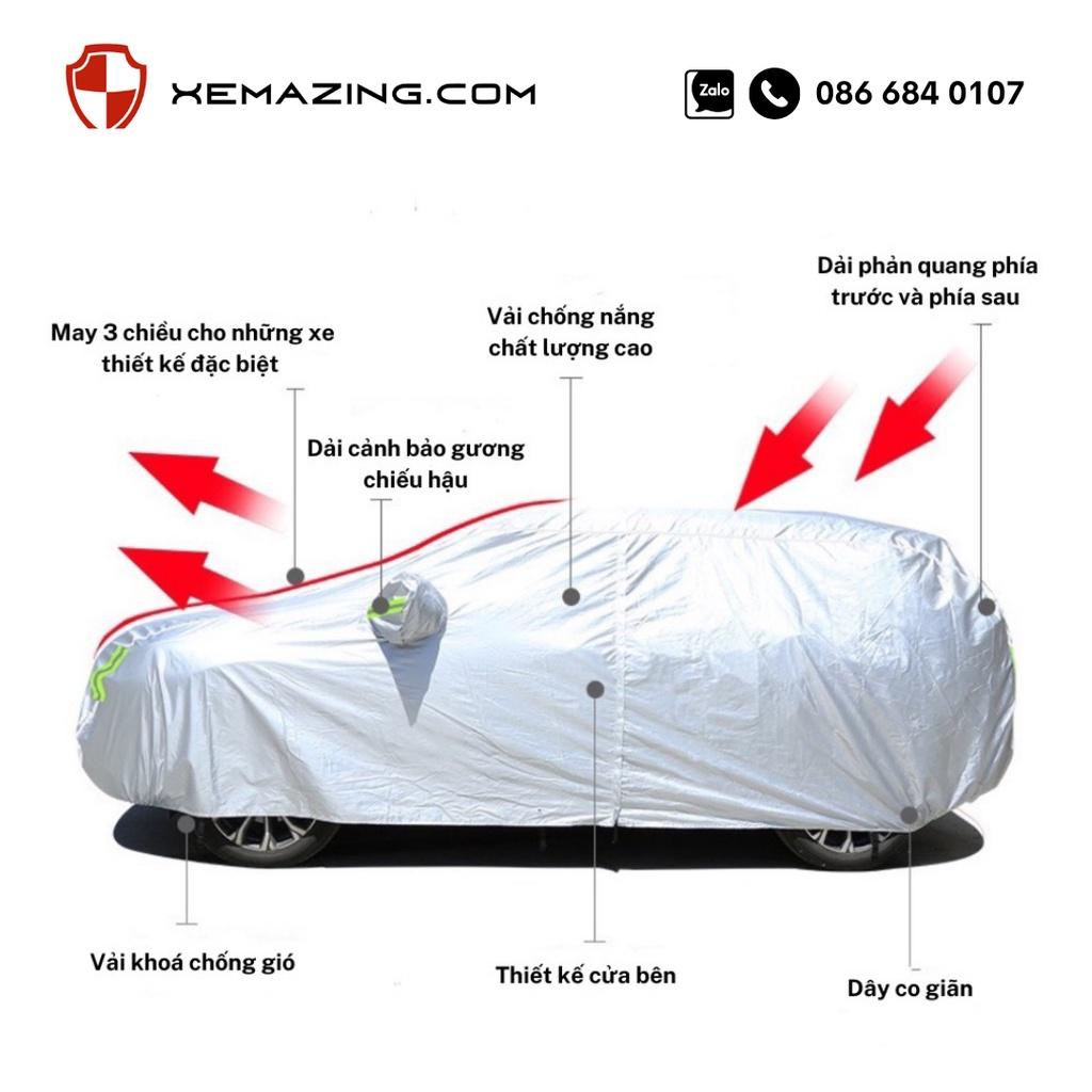 Bạt Phủ ô tô KIA RIO Nhãn hiệu XEMAZING
