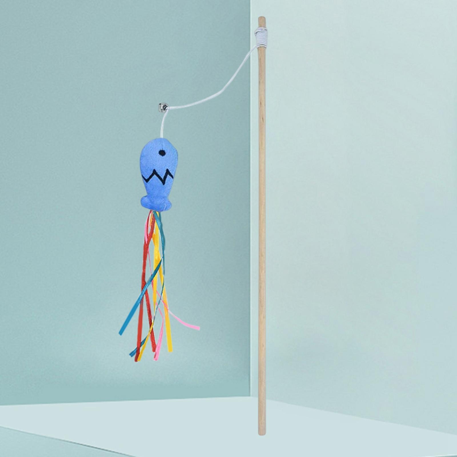 Cat Toy Training Exercise Catcher Interactive Kitten Toys Pet Supplies Blue