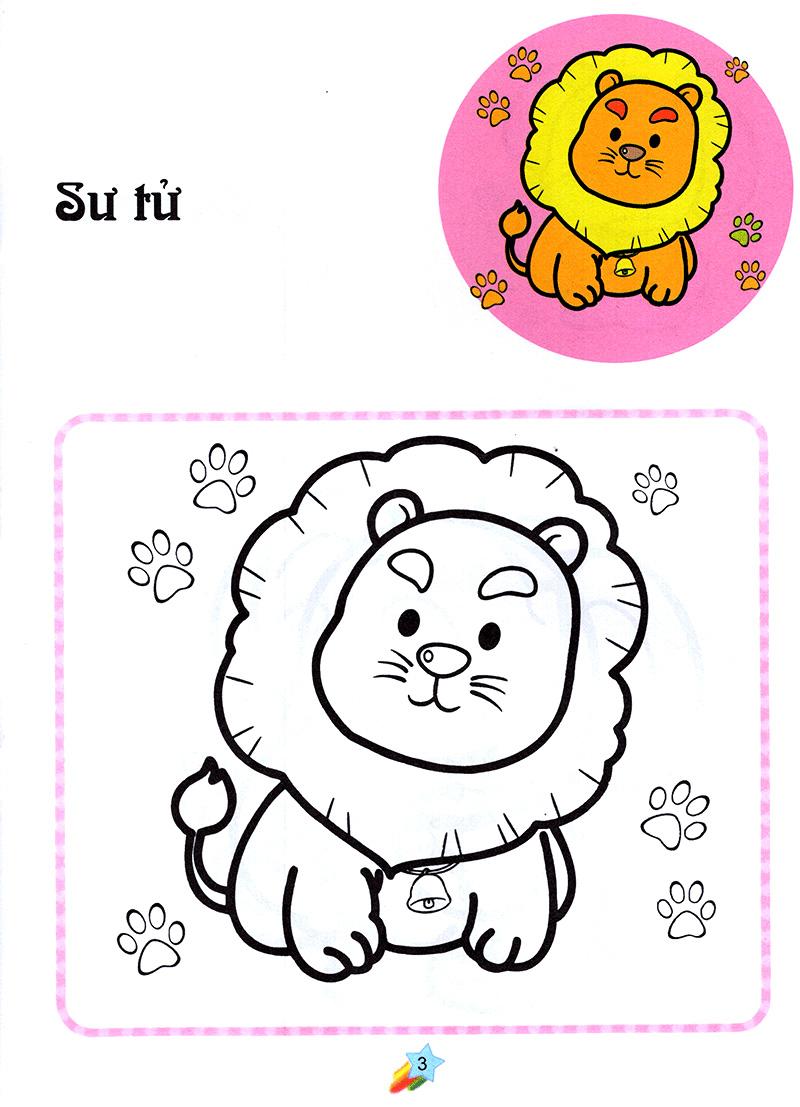 123 Nào Ta Tô Màu! - Vườn Thú