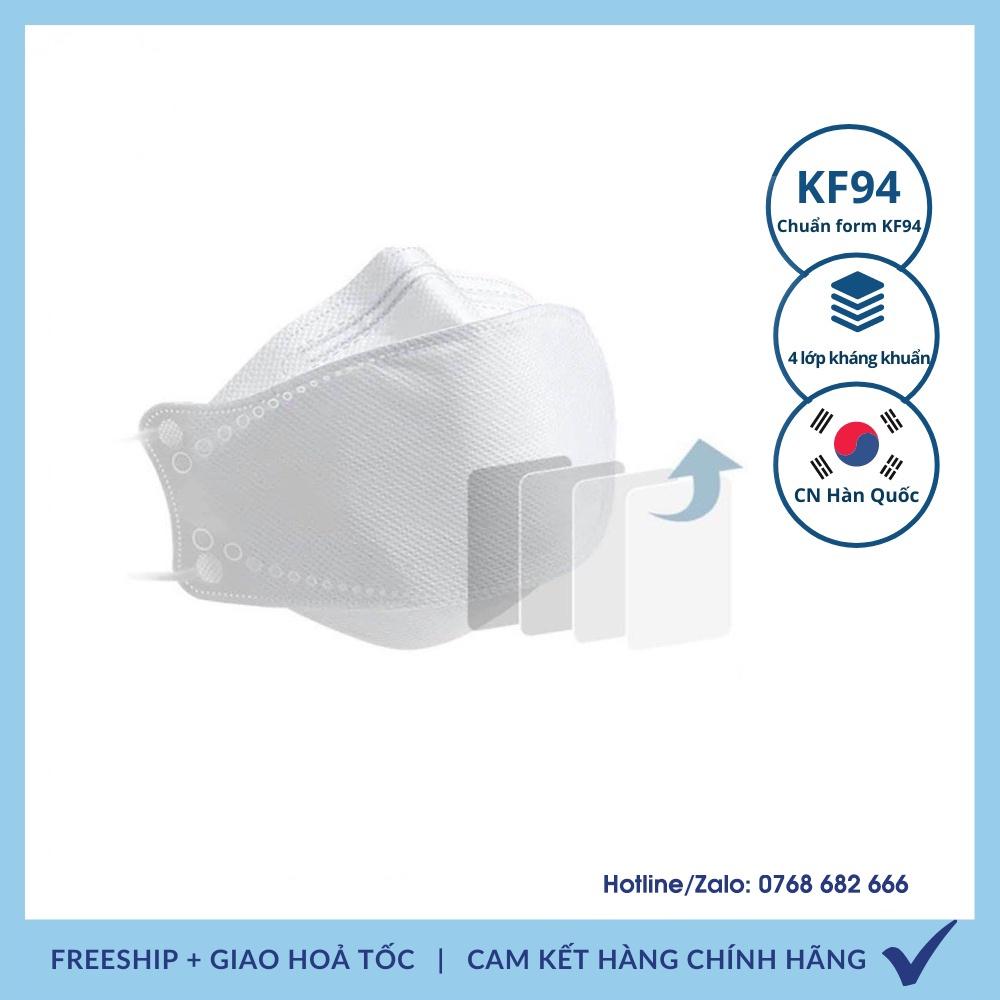 Khẩu Trang Y Tế KF94 4D Mask Ánh Dương.Chống Bụi Mịn PM2.5 Chuẩn Hàn Quốc 50 Cái 1 Gói Chính Hãng