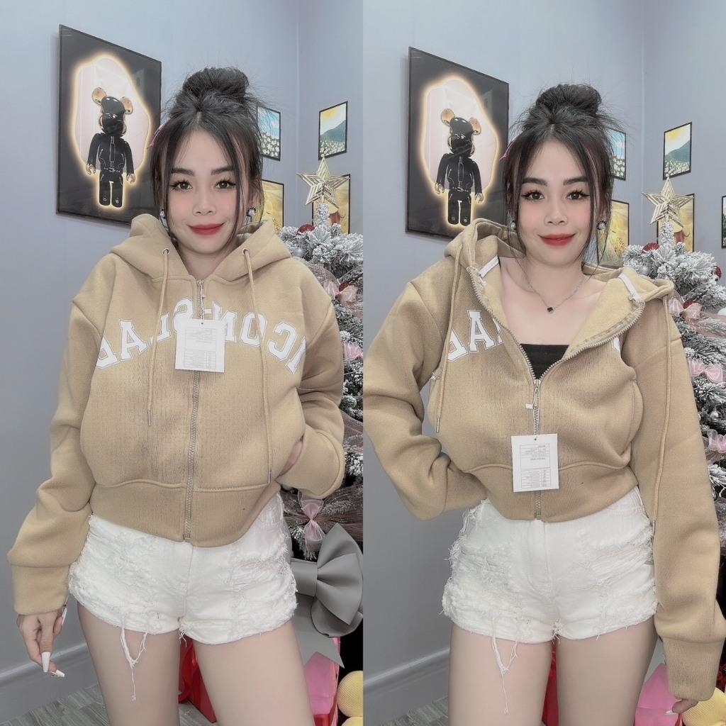 Áo khoác in chữ trước ngục chất dày dặn đẹp hàng chuẩn shop-A2097 - Trắng